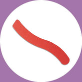 W RED SPONGE FILE 100/180